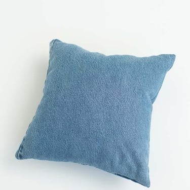 Vintage Denim Throw Pillow