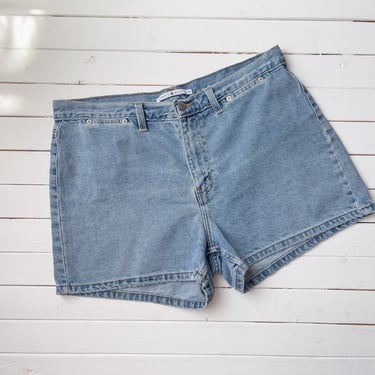 high waisted shorts 90s y2k vintage Tommy Hilfiger jean shorts 