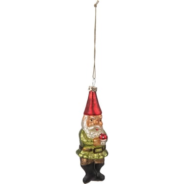 Santa Gnome Ornament