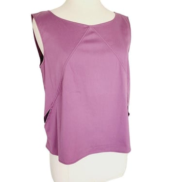 Vintage 2000s JIL Sander Top Purple Mauve Shell 38 