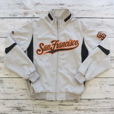 Vintage San Francisco Giants Dugout Jacket by Majestic Authentic Therma Base