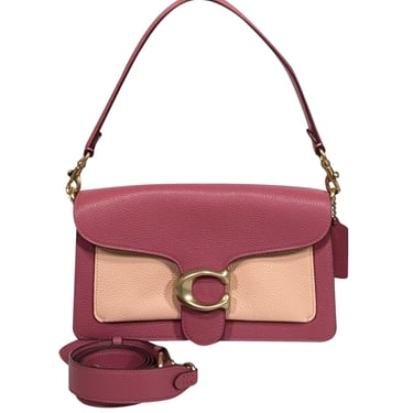 Coach - Pink Color-Block Shoulder Tabby 26 Bag