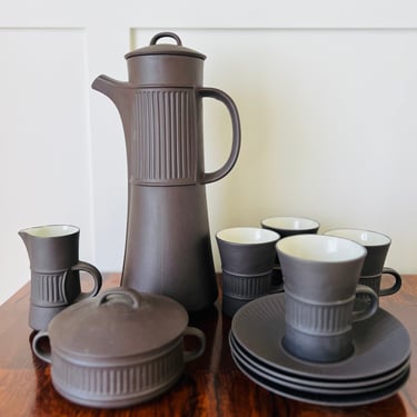 Vintage Dansk Flamestone Coffee Service by Jens Quistgaard