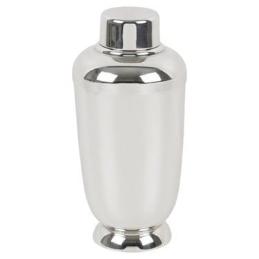 Art Deco Silver Plate Cocktail Shaker by Gallia France