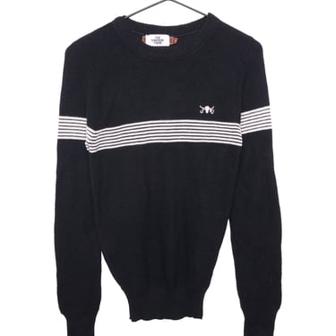 Soft Black Stripe Sweater