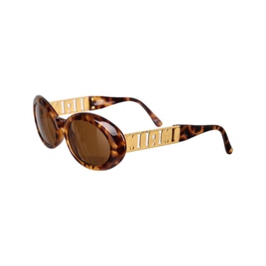 Versace Tortoise Miami Sunglasses