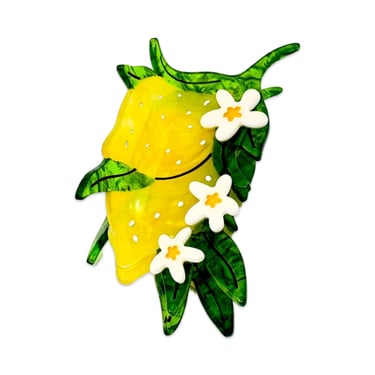 Lemon and Flowers Claw