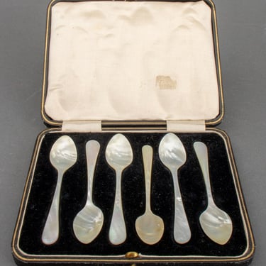 Mother of Pearl Caviar Spoon, Set of 6