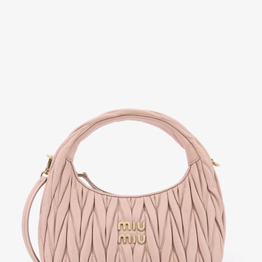 Miu Miu Woman Miu Miu Woman Pink Handbags