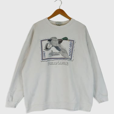 Vintage 1997 Mallard Fieldmaster Sweatshirt Sz XL