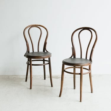 Pair of Vintage Bentwood Dining Chairs