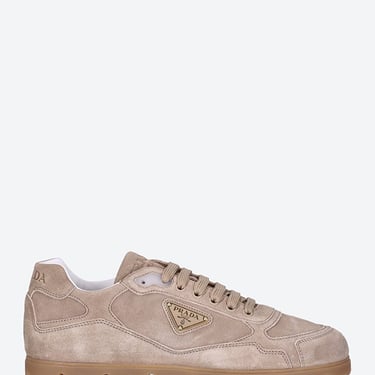 Prada Men Trail Faded Suede Sneakers