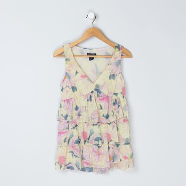Vintage Y2k Ruffled Tiered Top - 