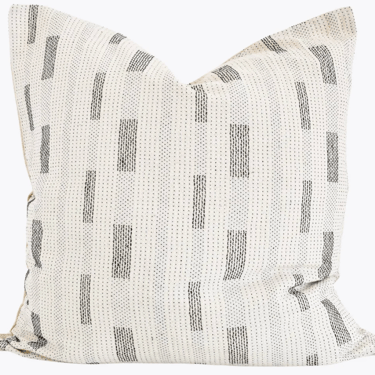 Hmong Striped Sashiko Pillow Cover