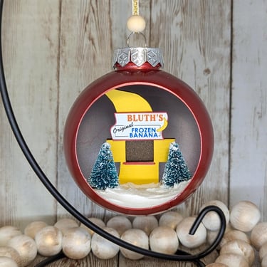 Handmade Arrested Development Diorama Ornament 