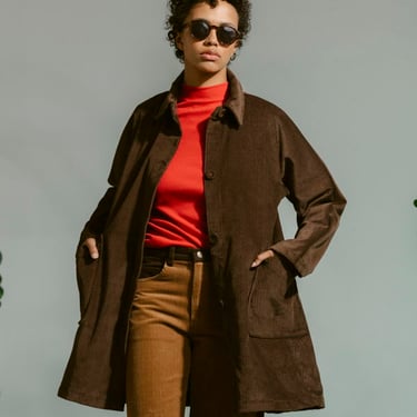 Carleen Constance Corduroy Jacket - Walnut