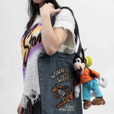 ATM Goofy Denim Tote Bag - Multi