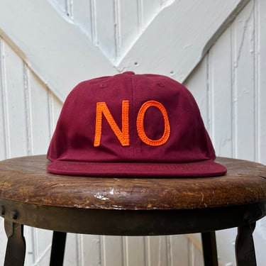NO - Flat Bill Hat