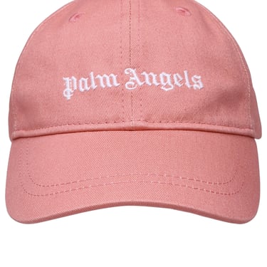 Palm Angels Bambina Pink Cotton Cap