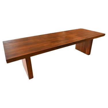 Walnut Dining Table by Merton Gershun for Dillingham Esprit Collection, ca. 1970