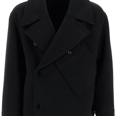 Lemaire Double-Faced Woolen Boxy Cab Men