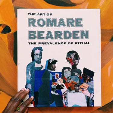 Vintage Hardcover "The Art of Romare Bearden: The Prevalence of Ritual" Coffeetable Art Book (First Edition, 1973)