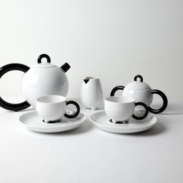 Vintage Arzberg Fantasia Tea Set by Matteo Thun – Memphis Design Germany 1980s 