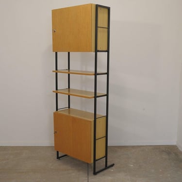 Mid century wall shelf system 1980s, Czechoslovakia 