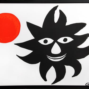 Red Sun by Alexander Calder 