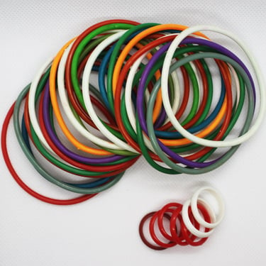 Vintage 2000s Color Jelly Bracelets 