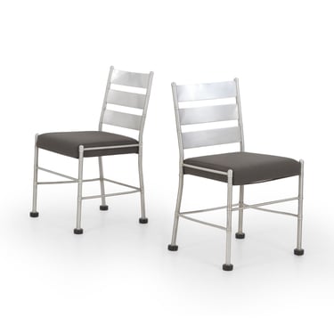 Pair of Warren McArthur Pull-Up Chairs, 1930's