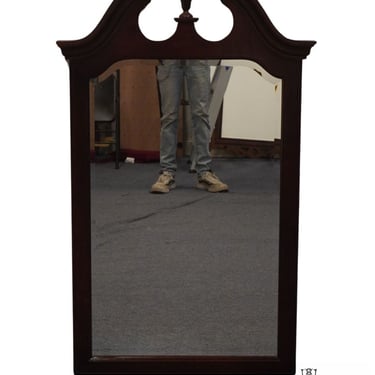 THOMASVILLE FURNITURE Collector's Cherry Traditional Style 31" Dresser / Wall Pediment Mirror 10111-225 