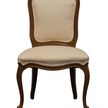 DREXEL FURNITURE Country French Provincial Style Upholstered Dining Side Chair 