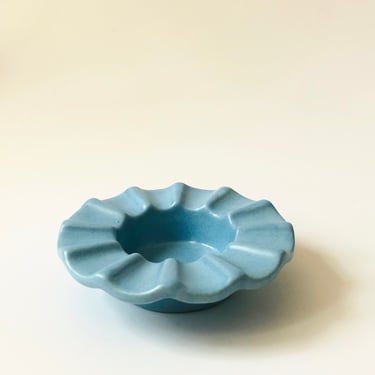 Speckled Blue Pottery Tray 