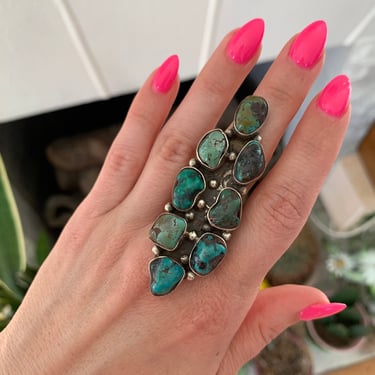 Turquoise Nugget Ring C from Nepal