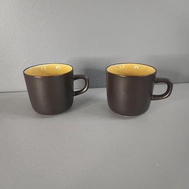 Set of 2 Mikasa Saffron E1357 Cups Mugs 