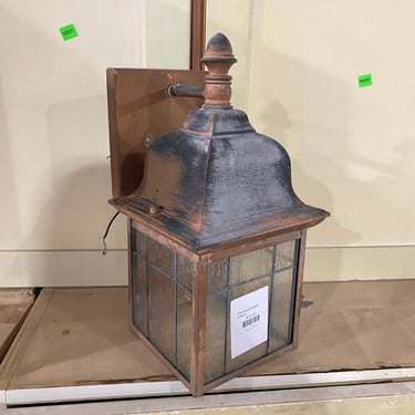 Wall Mount Rustic 1-Light Outdoor Lantern