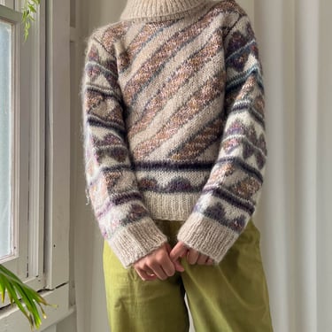 90s Hand Knit Sweater