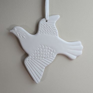 Guldkroken Dove of Peace Window Decoration | Fredsduvan | Plaster | Sweden 