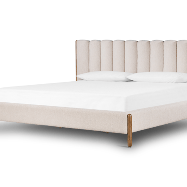Emma Channel Upholstered Bed