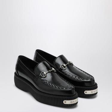 Gucci Black Gucci Horsebit Creeper Loafers Men