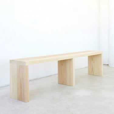 Solid Wood | Ash | Bench 