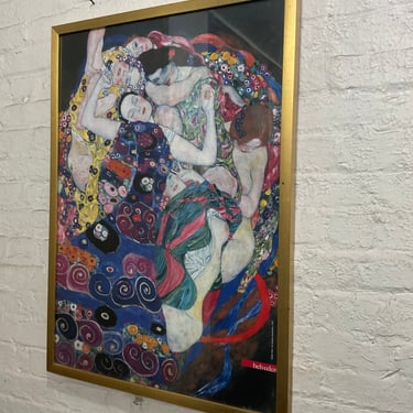 "The Maiden" by Gustav Klimt Poster