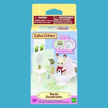 Calico Critters Playset - Toilet