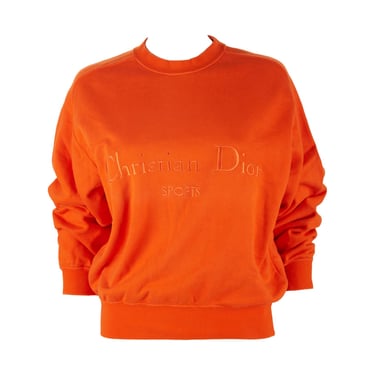Dior Sport Orange Logo Sweater
