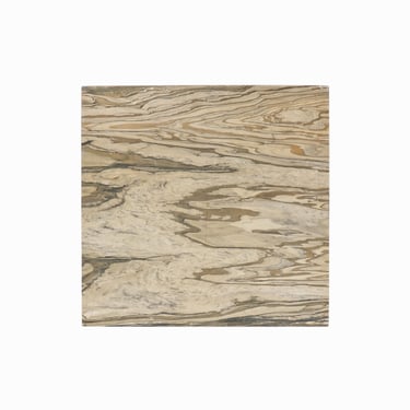 Pantano Honed Marble Tile Italian Table Top Square Coffee Table End Table Brown 