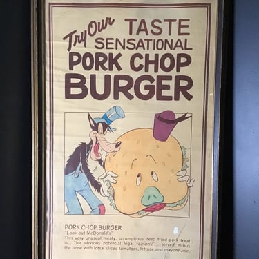 Vintage Red Robin Poster (Seattle)