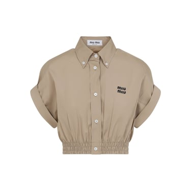 Miu Miu Women Cotton Shirt | Luosophy | San Diego, CA