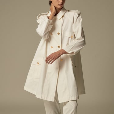 1980's Chanel Cotton Trench