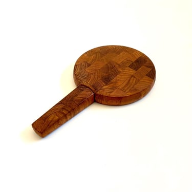 Dansk Teak Cutting Board with Knife by Jens Quistgaard 